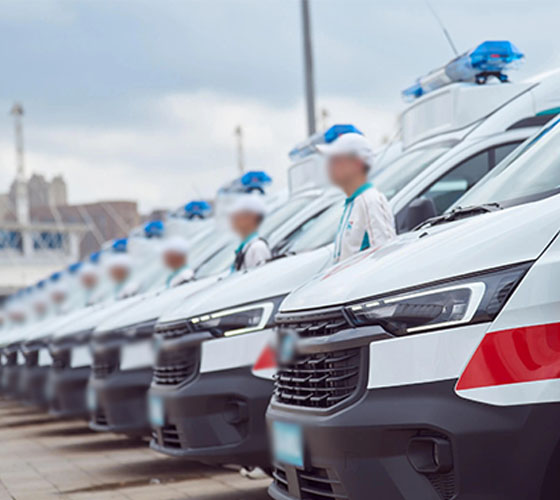 邻水县服务车队展示